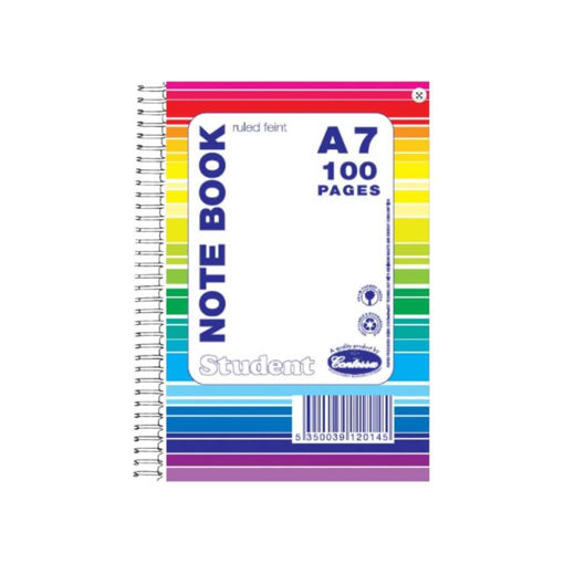 Picture of A7 SIDE SPIRAL NOTEBOOK 200 PGS